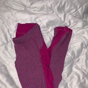 pink ivivva leggings